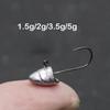 Anzuelo de pesca de raíz Luya Soft Bait, anzuelo de pesca con ranura para sangre, anzuelo de cabeza de plomo, anzuelo de pesca de raíz con tira fina y púas