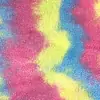 Suministro puntual tela de franela con partículas teñidas al tie-dye de colores del Altai, franela con gradiente de lana de cordero Teddy
