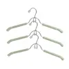 Cabides de Metal com Espuma, Cabides Empilháveis de Múltiplas Camadas Antiderrapantes, Cabides Protetores de Ombro para Coletes, Vestidos e Camisetas
