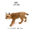 Mini Modelos de Animais Realistas Transfronteiriços: Veado, Lince, Esquilo, Ouriço, Castor, Raposa Figuras de Brinquedo Sólidas