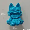 Gato de telha auspicioso colorido de Yunnan geladeira viagem comemorativo relações públicas presente decoração criativa vendas diretas da fábrica