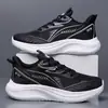Zapatos deportivos transpirables de malla para suministro transfronterizo, zapatos ligeros y duraderos de pegado en frío, zapatillas de correr de suela blanda, zapatos casuales modernos para caminar