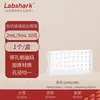 Labshark Gradilla de Tubos de Vidrio Orgánico para Extracción de Sangre Gradilla para Tubos de Prueba de Rutina Sanguínea Gradilla para Tubos Bioquímicos de Muestreo de Virus de Ácido Nucleico