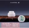 Pote Selado Vintage Chinês Pote para Máscara em Pó de Medicina Chinesa Pote de Cerâmica de Hospital Chinês Pote de Armazenamento Frasco Pequeno para Pó de Medicina