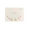 Nuevo Pendiente de Plata con Forma de Tulipan Suave Juego de Tres Piezas Fresco Nicho Joyería de Oreja de Mariposa Simple para Niñas para Mujeres