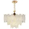 Lámpara de araña estilo francés, lámpara de dormitorio, dormitorio principal, lámpara para habitación nueva, lujo ligero, sensación de alta gama, lámpara de sala de estar, lámpara de cristal simple, hierro