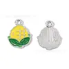 Jardín de Verduras Simulado Accesorios de Frutas Colgante de Aleación DIY Cadena de Teléfono Llavero Encanto Venta Caliente Transfronteriza