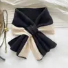Bufanda Clásica de Doble Cara Estilo Coreano Nueva para Mujer en Otoño e Invierno, Bufanda de Punto Cálida y a la Moda, Tendencia Versátil para Parejas