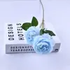 Flores Artificiales de Peonía, Decoración para Sala de Estar Interior, Arreglos Florales, Arreglos Florales de Mesa, Lujo Accesible Ramo de Flores Secas de Rosa