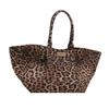 Moda de Comercio Exterior Transfronterizo Estampado de Leopardo Popular Bolso de Mano 2025 Nuevo Bolso Tote de Viaje de Gran Capacidad Tendencia
