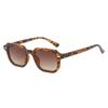 Nuevas Gafas de Sol Cuadradas Transfronterizas Moda Europea y Americana Simple Poligonales con Remaches Venta al por Mayor para Hombres y Mujeres