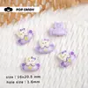 Joyería DIY Agujero Recto Lindo Bote de Azúcar Dopamina Aleación Gatito Lindo Colorido Dibujos Animados Decoración de Perlas Estilo Nuevo