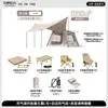 Tienda inflable exterior totalmente automática, portátil, engrosada, para acampar al aire libre, para pasar la noche, juego de equipo de camping plegable