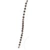 Pulsera de cadena con diseño de nicho y cadena de garra de cristal de color diamante, suministro transfronterizo, joyería de moda para mujer que combina con todo, al por mayor