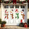 CT745-752 Cascanueces Navideño Imán Magnético para Puerta de Garaje Decoración Festiva Pegatina Magnética para Refrigerador