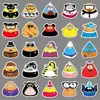 50 piezas de mi juego de pegatinas de mi mascota POU, popular personaje de desarrollo transfronterizo, pegatinas decorativas impermeables para cuadernos Guka