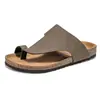 Chanclas de Corcho para Hombre Ruizustock Estilo Coreano Chanclas de Moda para Hombre Zapatos de Playa para Estudiantes Jóvenes Slip-On