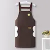 Delantales Personalizados para One Piece, Cocina del Hogar, de Aspecto Elegante, Overoles Impermeables y a Prueba de Aceite, Ropa de Trabajo, Delantales Resistentes a las Manchas para las Tareas del Hogar