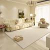 Alfombra Nueva Sala de Estar Estilo Crema Sofá Tapete de Piso Dormitorio Minimalista Avanzado Sin Lavado Lujo Ligero Hogar Mesa de Centro Cama Grande