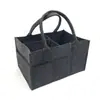 Bolsa de Mamá Multifuncional de Gran Capacidad Transfronteriza, Bolsa de Almacenamiento Gruesa de Fieltro para Madre y Bebé, para Biberones y Pañales