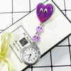 Atacado de fábrica relógio de bolso Smiley de coração para estudantes de enfermagem relógio de enfermeiro unissex relógio de pendurar criativo e moderno