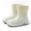 Japón y Corea del Sur Botas de Lluvia Transfronterizas para Mujer Lindas Botas de Agua de Caña Media Zapatos de Goma para Estudiante Botas de Agua Antideslizantes Botas de Lluvia Impermeables Biseladas Impermeables