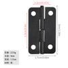 Bisagra de caja de madera de hardware antiguo de 30 * 17 mm, bisagra plana abierta de material de hierro, bisagra pequeña, accesorios de hardware para equipaje