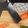 Rebanador de grano láser patrón Damasco Cortador de huesos tijeras de chef juego completo regalo cortador de cocina traje para el hogar