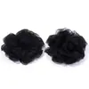 Tela de Flores de Rosa de Malla de Doble Capa Flor de Tela Hecha a Mano DIY Accesorio para el Cabello, Flor para Zapatos, Ramillete, Accesorios para Ropa