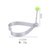 Omelete de aço inoxidável criativo gadget de cozinha em forma de coração DIY ovo frito antiaderente bolo de sobremesa molde atacado