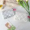 Nueva Bolsa de Almacenamiento Acolchada de PU Estilo Coreano, Monedero Impermeable Portátil, Estuche Protector Portátil para Auriculares Bluetooth, Bolsa Pequeña para Labiales