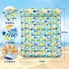 Nuevo producto transfronterizo: Colchoneta Flotante Inflable Doble para Entretenimiento Acuático de Verano, Cama Flotante de PVC Engrosado con Forma de Hoja de Colores