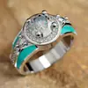 Venta Directa de Fábrica Cao Shi Anillos Vintage para Mujer, Anillos Chic Retro Británico, Estilo Geométrico de Personalidad Nicho con Esmalte