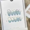 Darryson Feito à Mão Perfurante e Verão Fresco Nail Art Laço Fofo Francês Diário Curto Removível