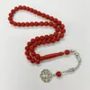 Pulsera de 51 Piezas de Cuentas de Oración de Resina Pura de 10*10mm, Cuentas de Oración Sauditas, Tasbih, Cuentas Hechas a Mano Transfronterizas
