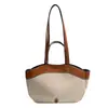 Bolsa Tote Grande Capacidade de Temperamento Moda Transfronteiriça para o Trabalho com Alça Única Feminina Design Versátil Bolsa Tote de Viagem Feminina