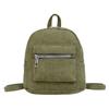 Mochila con Textura Retro para Mujer 2024 Nueva Moda Mochila con Textura Bolso de Hombro Pequeño Estudiante Mochila Casual Simple
