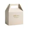 Cajas de regalo vacías de alta gama con impresión personalizada, cajas de cartón corrugado, cajas de mano con tapa de dos aguas, venta directa del fabricante, en stock
