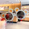 Gafas de Sol de Oso de Orejas Grandes de Dibujos Animados, Gafas de Protección Solar, Gafas de Sol para Bebé, Pose para Fotos de Pequeña Princesa, Gafas de Sol para Niños