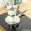 Amazon Aço Inoxidável Placa de Condução de Calor Cafeteira Moka Acessórios de Cozinha Adaptador para Fogão de Indução Condução Magnética Transferência de Calor Placa Sensora