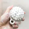 Artefacto de Champú Peine Masajeador Cepillo para Champú de Cabeza de Adulto Rascador de Cabeza Cepillo de Champú de Silicona Limpia el Cuero Cabelludo