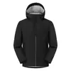 Jaqueta Impermeável à Prova de Vento para Uso Externo Masculina Versátil Roupa para Carregar Jaqueta com Capuz Roupa Casual para Casal Roupa de Montanhismo