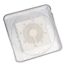 Chuveiro LED de 6 polegadas Auto-Gerador Colorido que Muda de Cor Chuveiro Quadrado