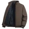 Chaqueta de forro polar para papá 2022 otoño e invierno Nueva chaqueta casual cálida engrosada para personas de mediana edad y mayores ropa de invierno
