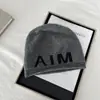 Gorro de Lana Coreano para Mujer, Otoño e Invierno, Gorro con Letras Ins para la Cabeza, Gorro Holgado de Calle con Personalidad Estilo Coreano