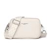 Nuevo Bolso Bandolera de Comercio Exterior para Mujer, Bolso de Hombro Sobaco Versátil y a la Moda, Correa Ancha de Cuero Genuino, Bolso Pequeño de Cuero Suave para Teléfono Móvil