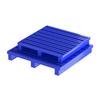 Montacargas paleta metálica paleta de acero galvanizado paleta de hierro tarjeta de rotación logística paleta de acero industrial paleta de hierro pesado