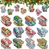 Nuevos Adornos Navideños de Madera Transfronterizos Son Adecuados para Fiestas Navideñas y Decoración del Hogar
