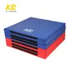 Colchoneta de práctica de baile al por mayor de fábrica, colchoneta de fitness gruesa, colchoneta de gimnasia antideslizante, colchoneta de esponja plegable impermeable, equipo de fitness