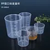 Copo Medidor de Plástico 20ml 30ml 50ml 100ml com Escala Copo Medidor de Laboratório com Escala Béquere Venda Direta da Fábrica